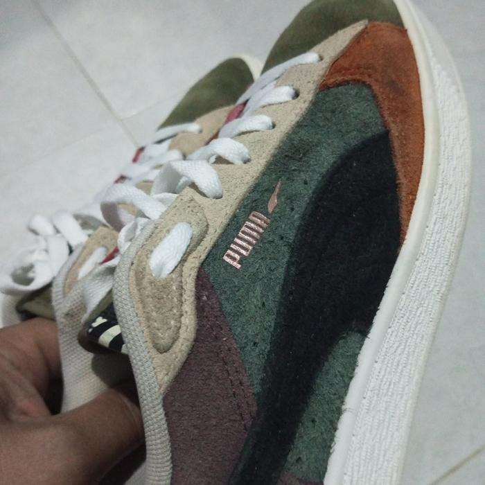 Sepatu Branded Puma Suede MultiColor Size 41 (Second)