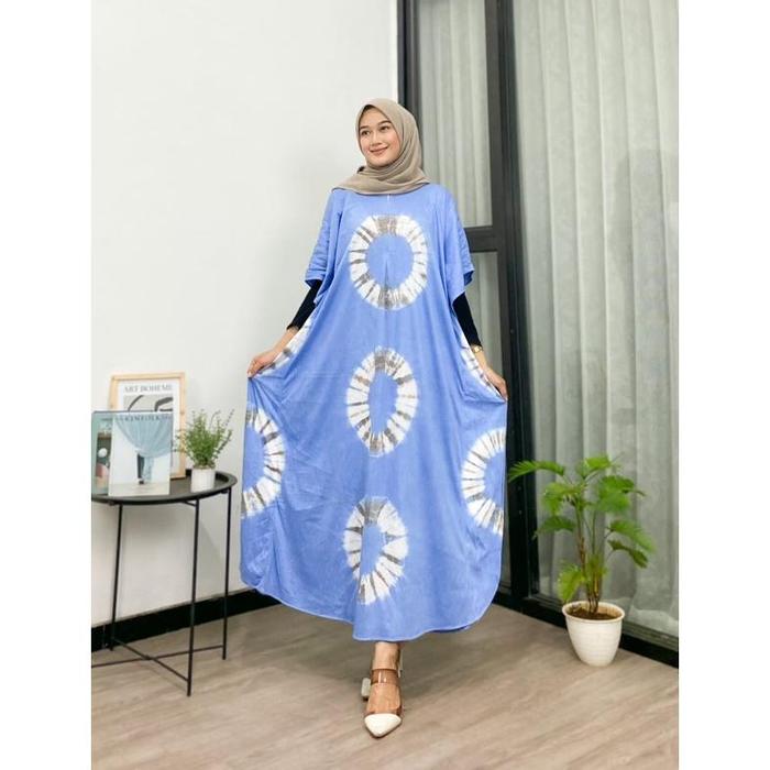 DASTER LOWO KAOS JUMBO LD 140 PB 135 RESLETING DEPAN LONGDRESS KAFTAN BAHAN KAOS ADEM TERMURAH