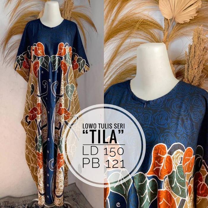 Daster Batik Tulis Lowo Kalong Jumbo Busui Lamoza Batik Pekalongan Daster Rayon Batik Eksklusif Dast