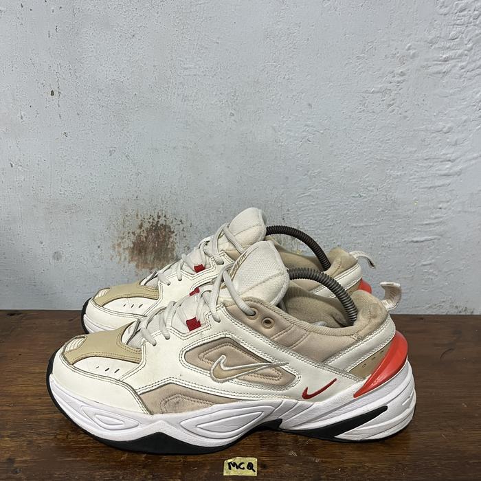 Sepatu second branded nike M2K tekno sail red size 42,5