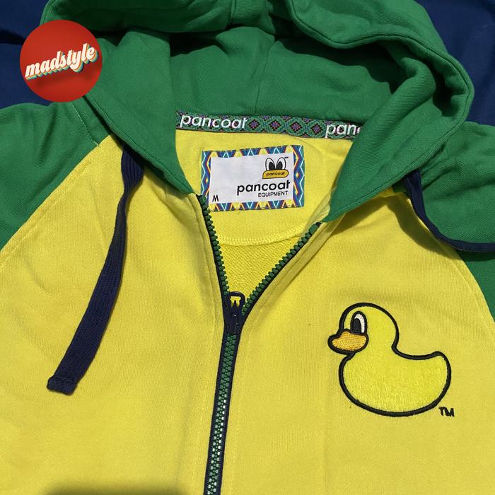 Pancoat hoodie zipper 3tone color