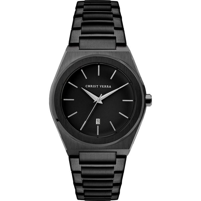 Jam Tanagn Pria Christ Verra CV 10985G-16 BLK Original
