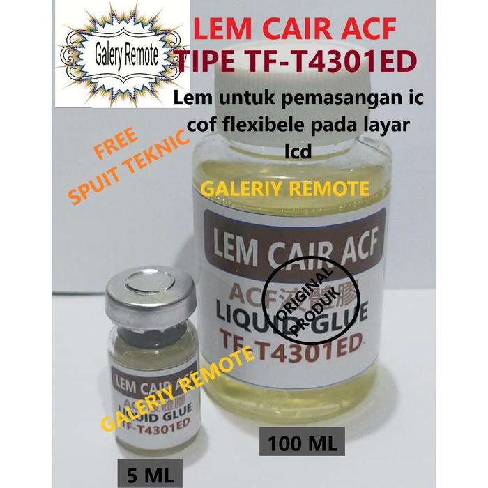 Acf tf-4301ed Lem Acf bonding Lem LCD Perekat lcd dan Cof Lem cof - acf tf 4301 lem untuk perbaikan
