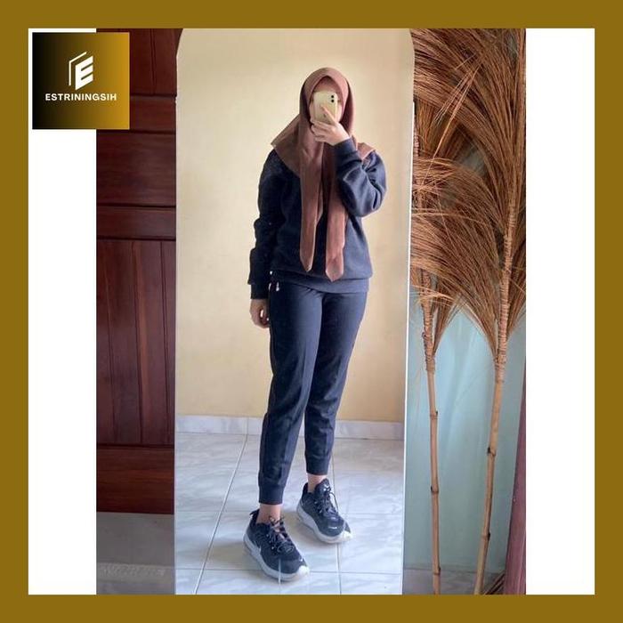 Estri^ Jogger Uniqlo Jogger Pants Uniqlo Celana Jogger Pria Jogger Olahraga Jogger Unisex Jogger Nvd