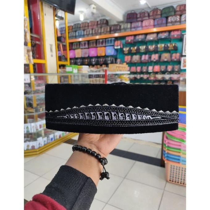peci Aceh motif kerawang |SONGKOK Aceh bordir