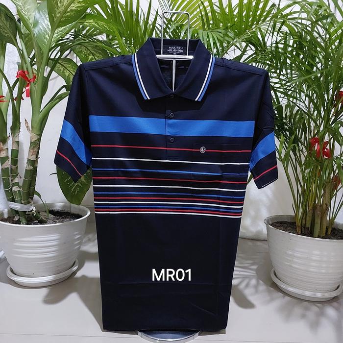 Kaos Mauro Milandri - kaos korea - kaos import - kaos kerah motif