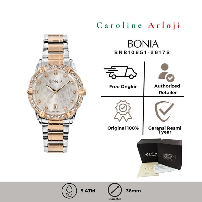 Jam Tangan Wanita Bonia BNB10651 / BNB 10651 / B10651 Original Garansi Resmi -