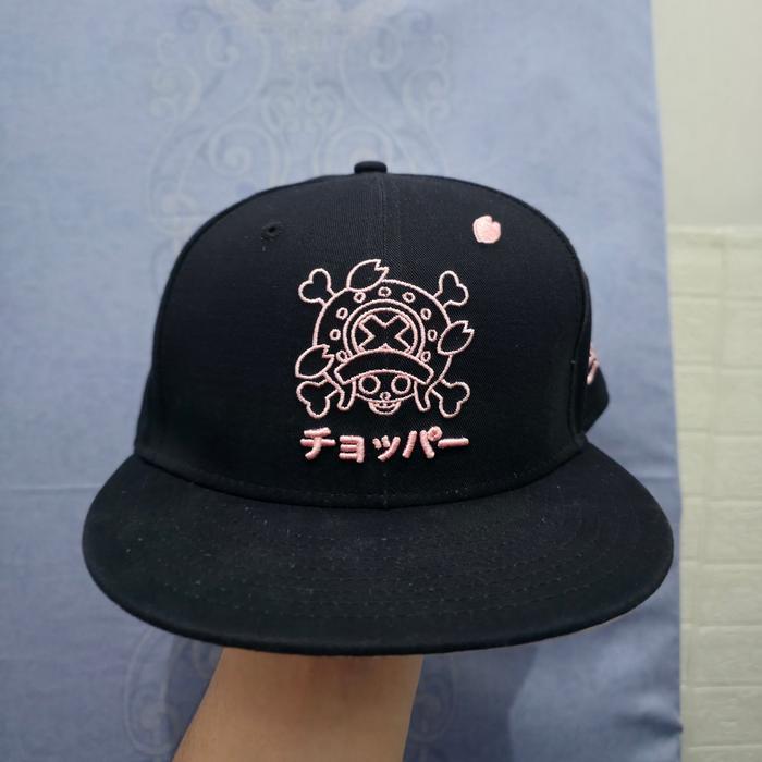 Topi New Era 9Fifty x One Piece Tony Tony Chopper Navy Cap Original - Small- Medium