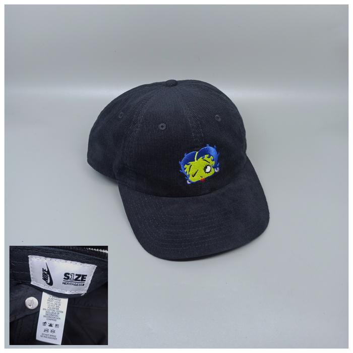 Topi Nike x Betty Boop Cap Olivia Kim Corduroy Second Original 875