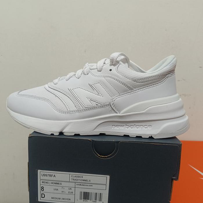 sepatu sneakers NB 997R White original resmi