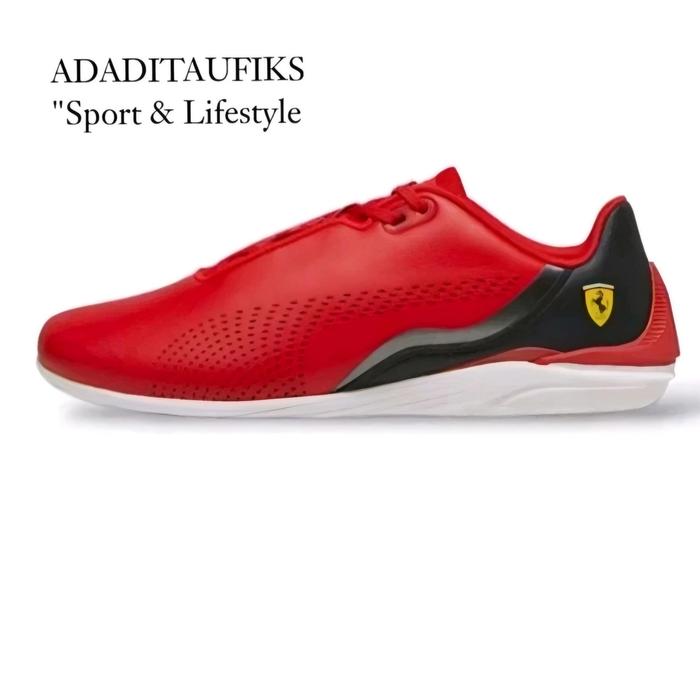 Sepatu Sneakers Puma Ferrari Drift Cat Decima Original 307193-05