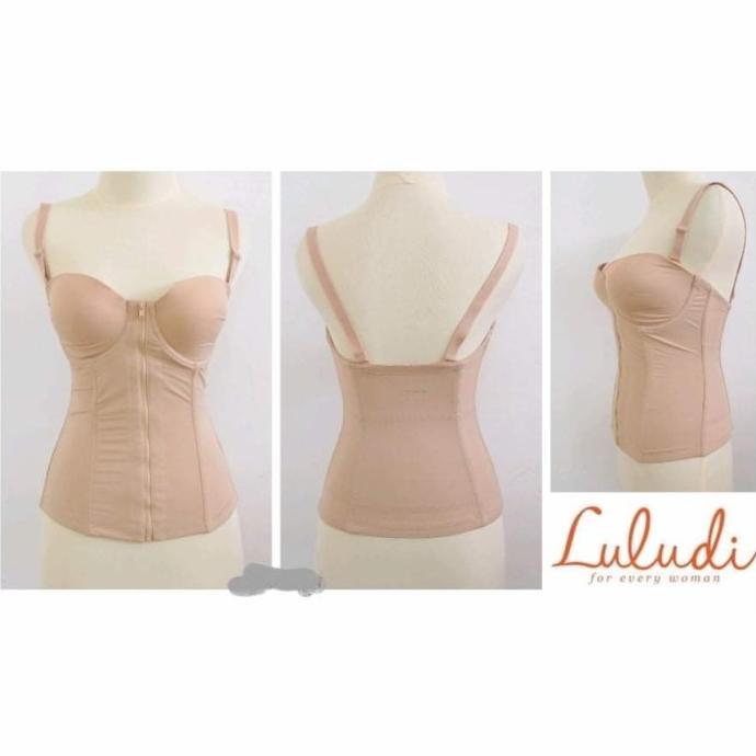 LONG TORSO LULUDI KORSET BADAN PERUT (TRIUMPH WACOAL LONGTORSO BUSTIER