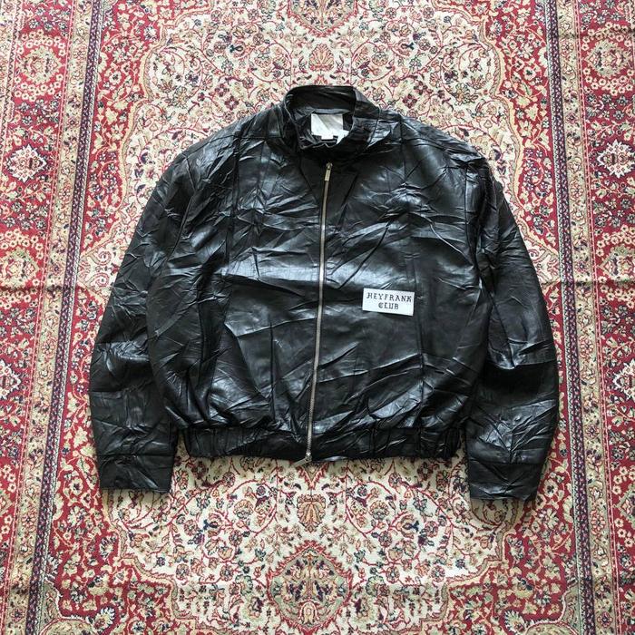 Jaket Gentle cover Leather synthetic work jacket HF011