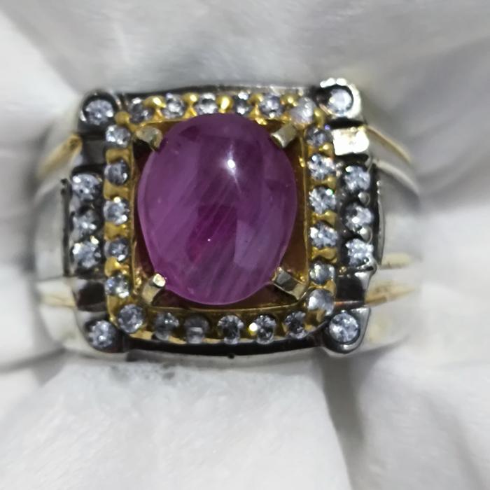 NATURAL RUBY CORUNDUM BURMA 4 CRAT HEAT (a)
