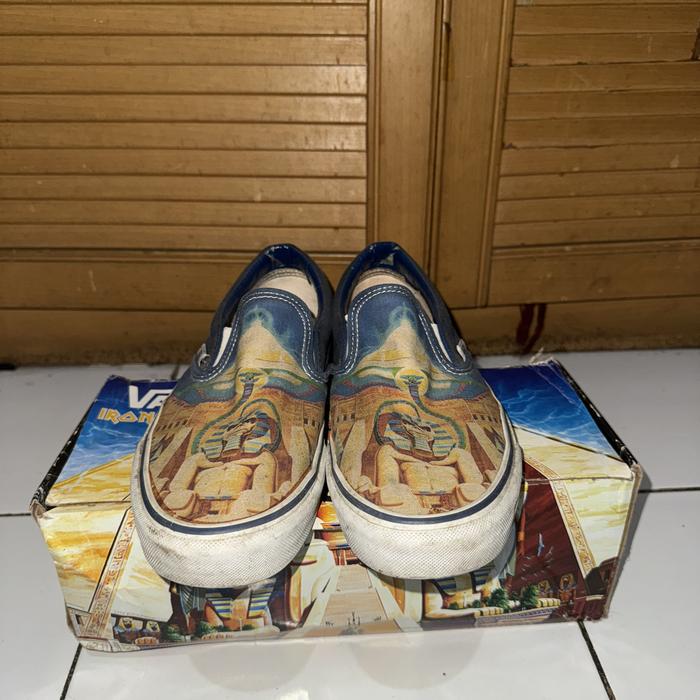 VANS IRON MAIDEN SLIP ON RARE
