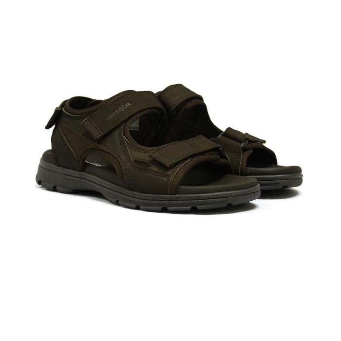 Rohde Men 6810 Sandal Tali Pria Warna Hitam Dan Cokelat Original Kulit Asli