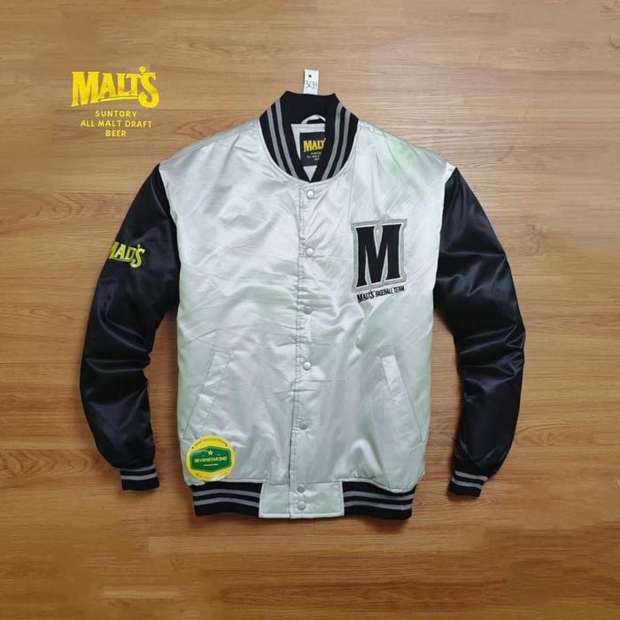 Malt'S Suntory baseball team varsity jacket