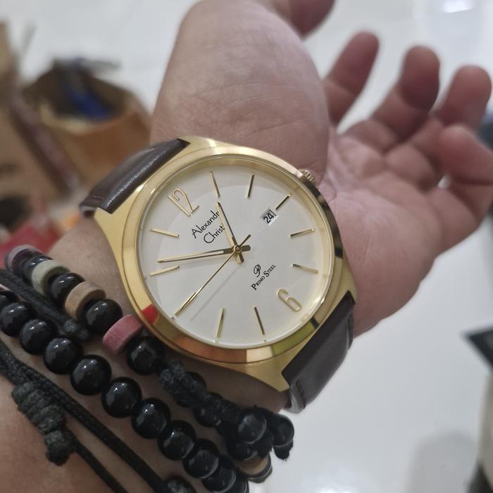 PRELOVED ALEXANDRE CHRISTIE PRIA PRIMO STEEL AC 1009 / AC1009 KULIT SECOND ORIGINAL