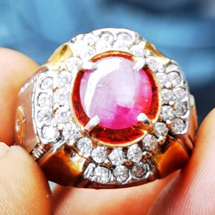 Natural ruby star burma no heat