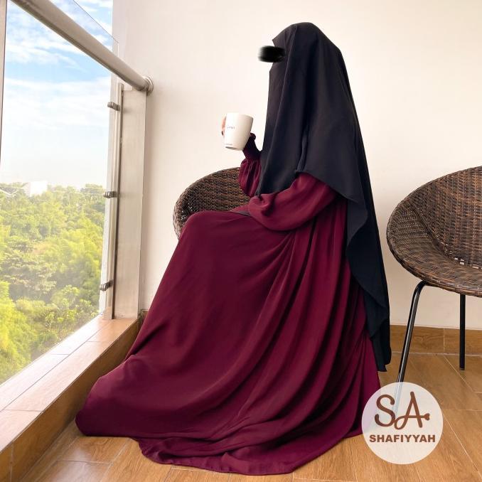 abaya bahan fursan silk ori by sultan