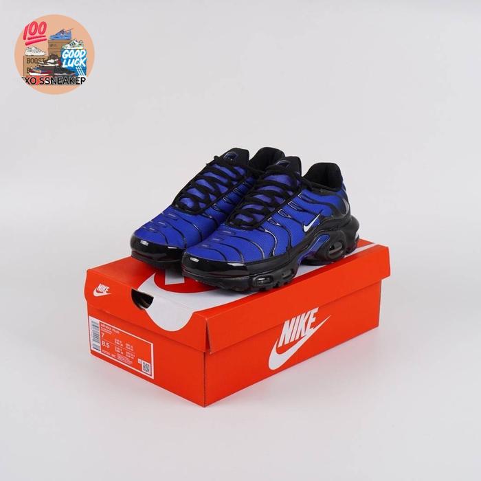 Sepatu  Air Max Plus Tn Black Racer Blue [ BNIB ]