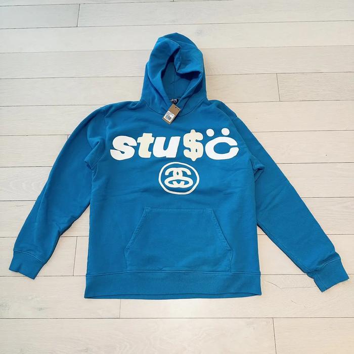 Stussy x CPFM Hoodie Blue XL