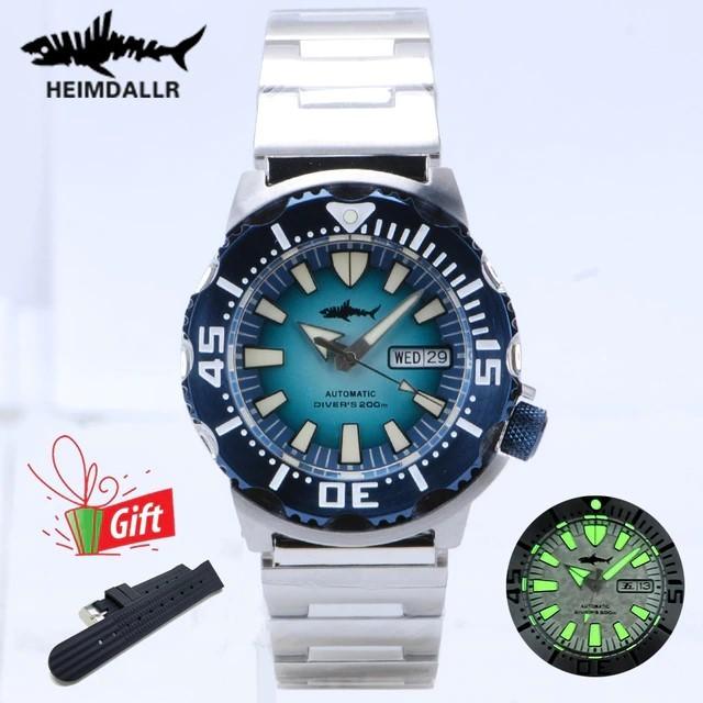 HEIMDALLR Seiko Monster Blue Dial