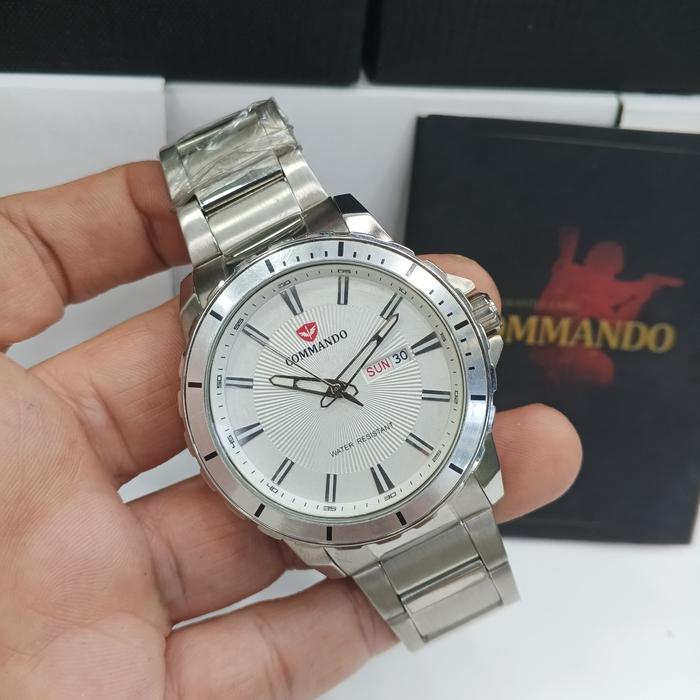 Jam tangan pria Commando CM3005G-SDS#Commando CM3005G