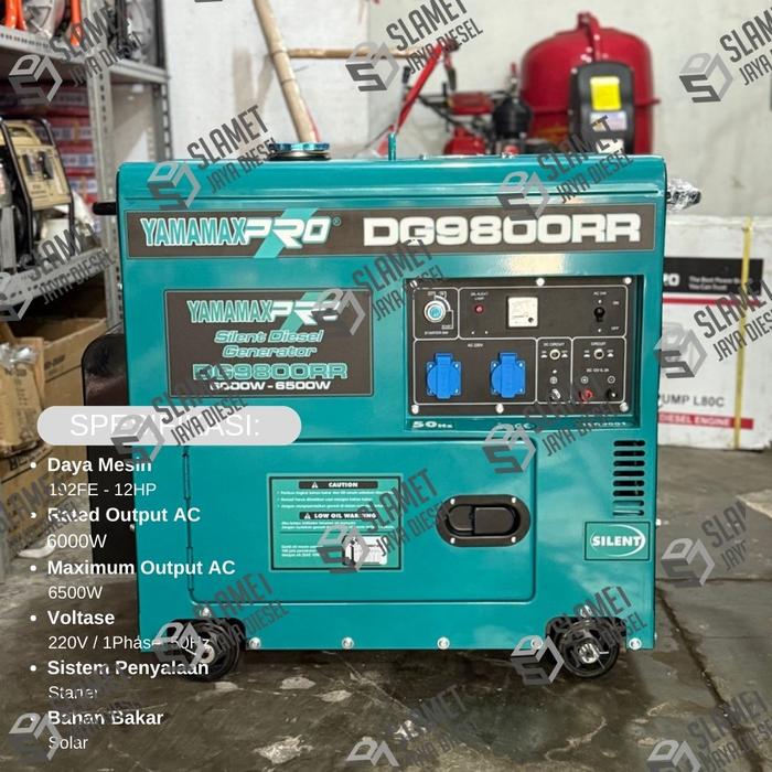 Genset Silent Yamamax DG9800RR - 6500Watt