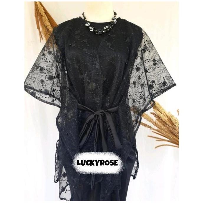 terlaris Wrap Outer Tille Ribbon Outer Organza Pita Outer Tulle Outer Brukat Outfit Kondangan Outer 