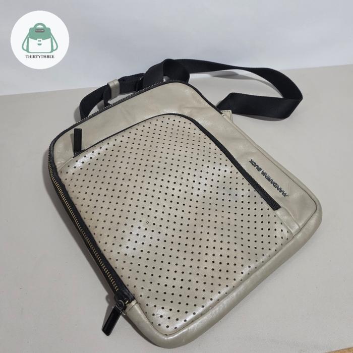 Tas Selempang Mandarina Duck Beige Sling Crossbody