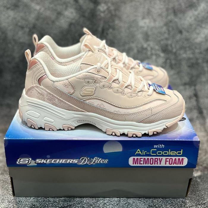 Skechers D'lites Finest Pick Rose Women’s Shoes Original 150038ROS