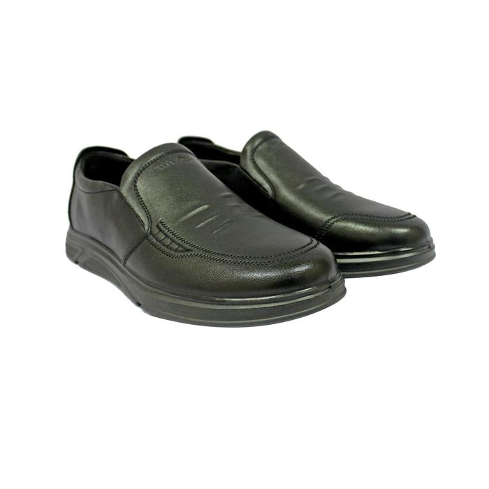 Rohde Men 7208 Sepatu Casual Semi Formal Pria Warna Hitam Dan Cokelat Original Kulit Asli