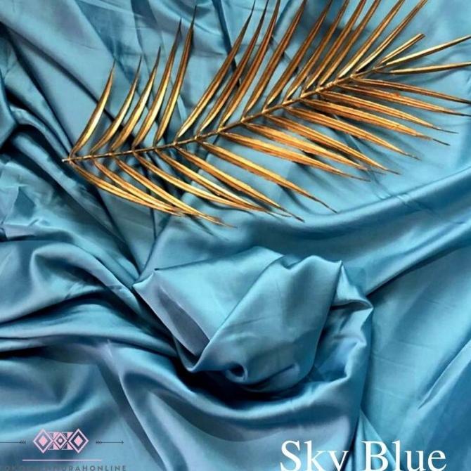 Kain ARMANY Super Silk Premium Satin ARMANI Polos 100% Super Silk Original l SUPER LEMBUT
