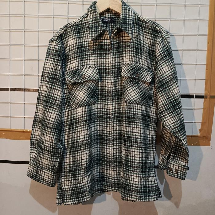 Uniqlo original veterano zipper - uniqlo second - uniqlo preloved - jaket uniqlo - uniqlo jaket - un