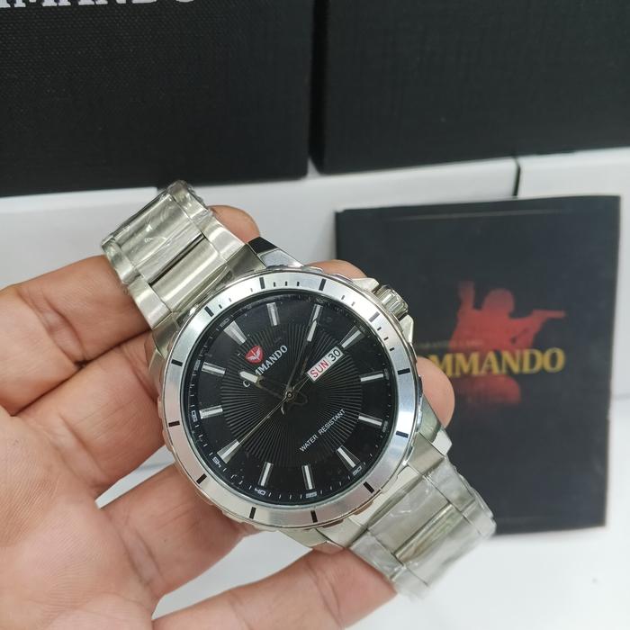 Jam tangan pria Commando CM3005G-SDS#Commando CM3005G