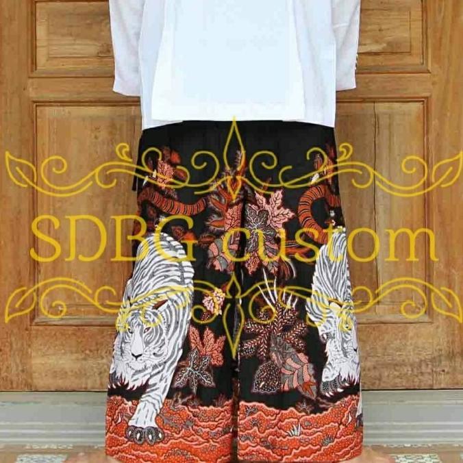 CELANA SARUNG BATIK MOTIF MACAN SILIWANGI PADJAJARAN SUNDA BERKUALITAS