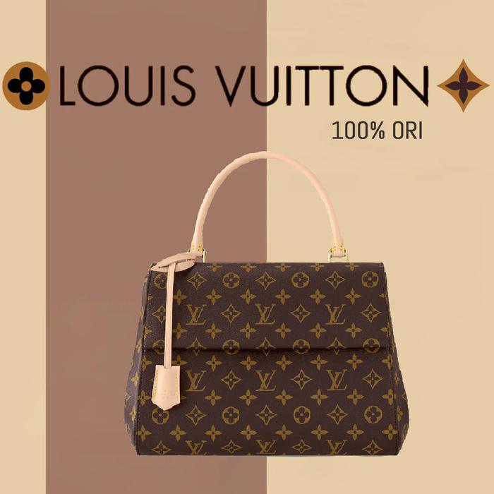 [100% ORI ]LV Louis Vuitton Cluny /tas tangan wanita/Tas Selempang/Bahu Wanita [Box + dust bag]