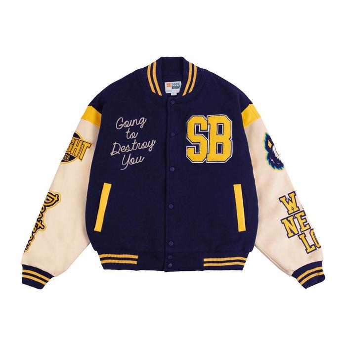 All New Shining Bright Campus Varsity - Navy