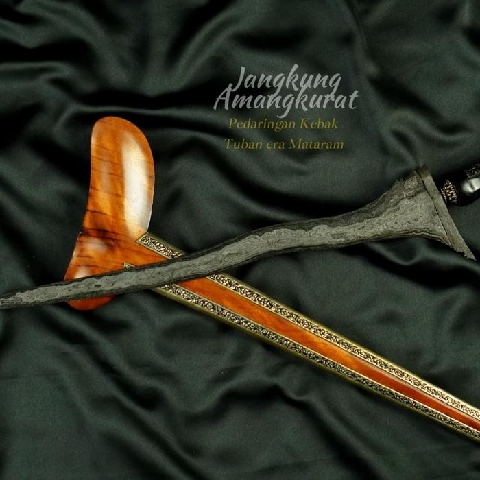 Keris Jangkung Mangkurat Pamor Pedaringan Kebak Tuban era Mataram
