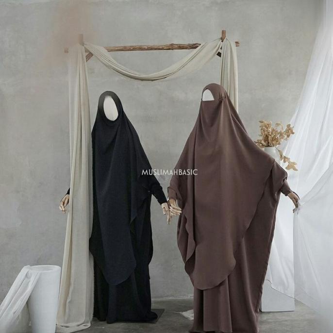 zalina abaya muslimah basic
