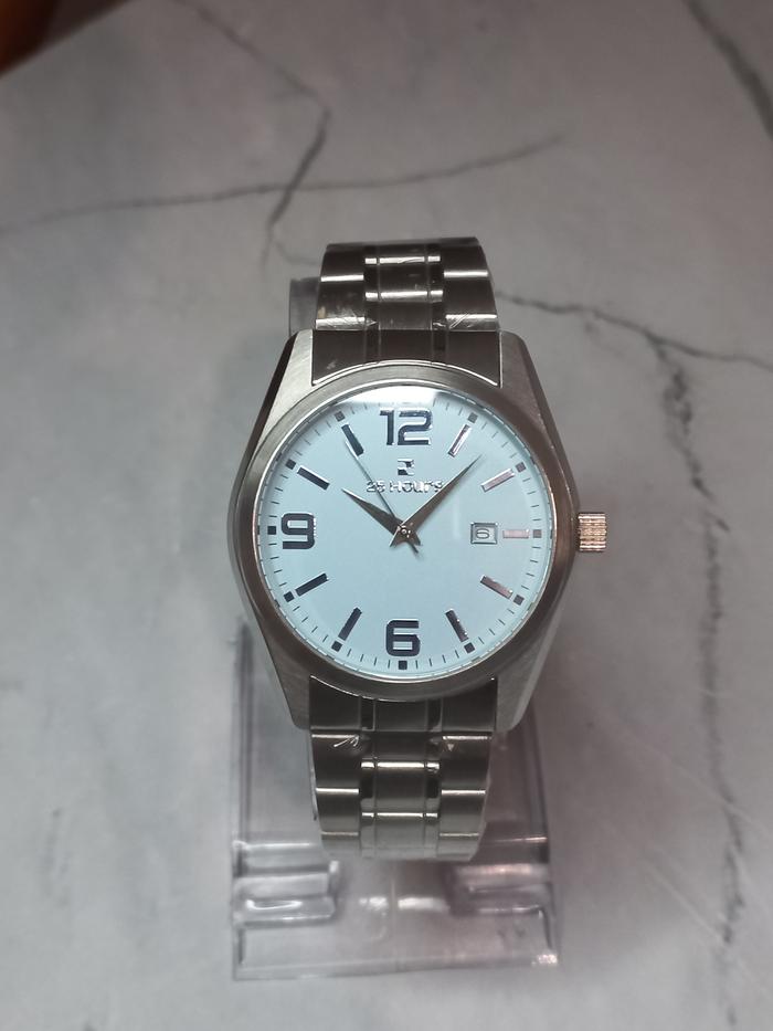 25 Hours Tifany Blue Dial Watch Not Seiko Citizen Alba Orient Casio