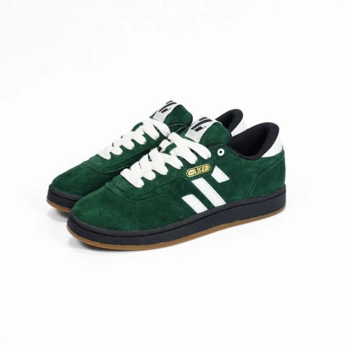 Sepatu Sneakers Casual GAZED EVO 2.0 Emerald Green & Dust Stone - Trendy, Ringan, & Nyaman!