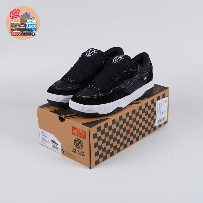 Sepatu Vans Rowan 2 Black White [ BNIB ]