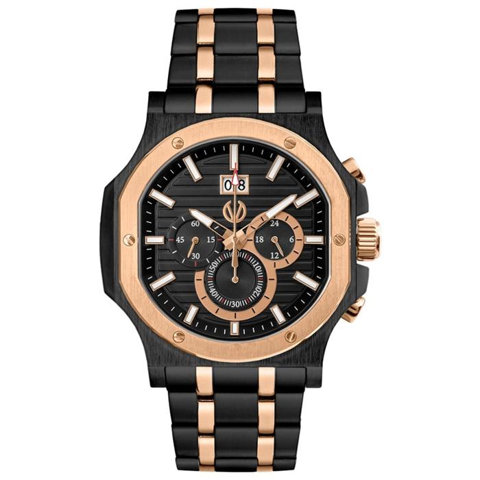 Jam Tangan Pria Christ Verra CV 12202G-18 BLK Original
