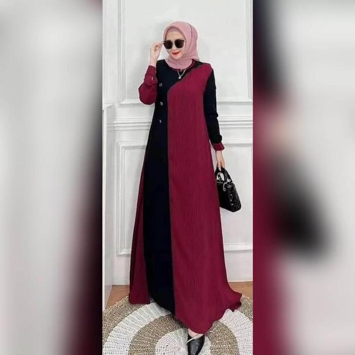 top~ Gamis Crinkle Gamis Dewasa Gamis Terbaru Baju Muslim