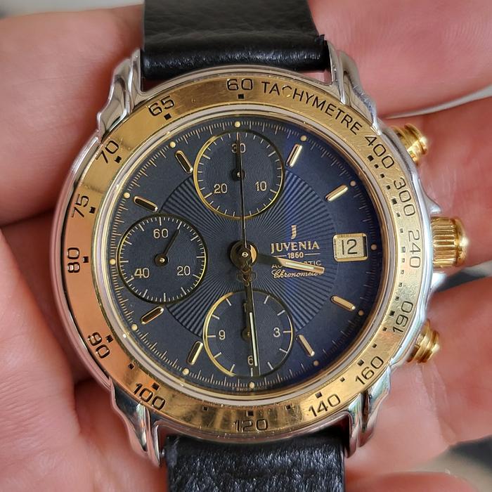 jam tangan juvenia cronograf 18k