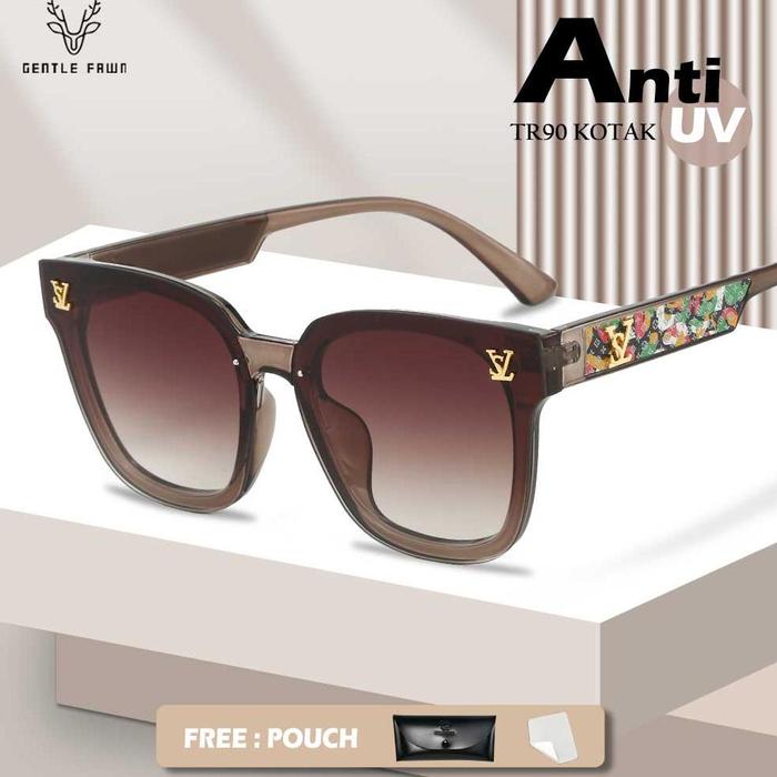 Readyy Gentle Fawn Kacamata Sunglasses Anti UV 400 Anti Silau Bahan TR90 Modis Fashion Wanita Terbar