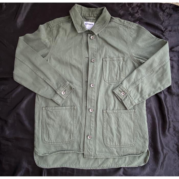 Preloved Old Navy Jeans Jacket Unisex Jaket Denim Pria Wanita