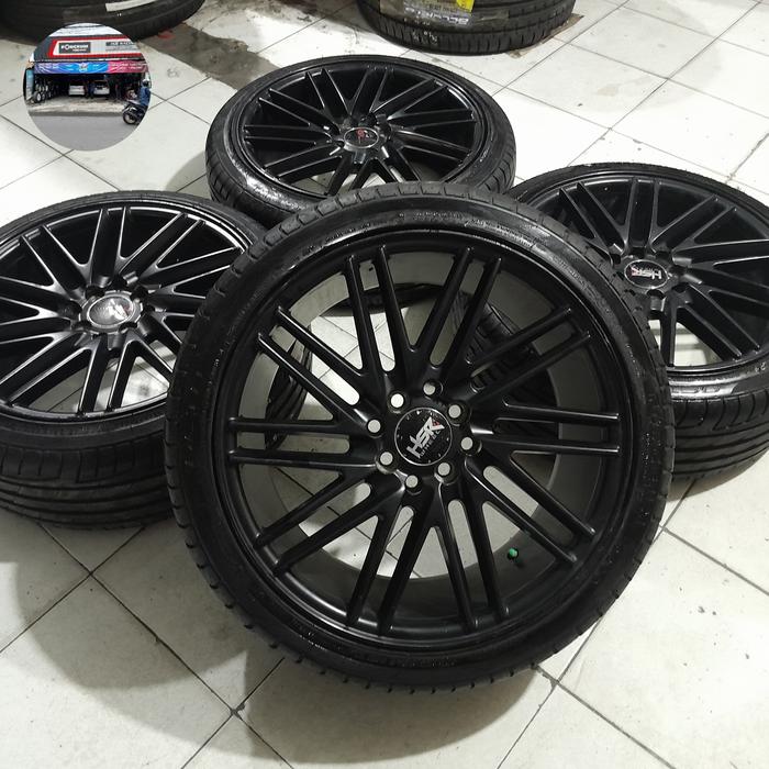 Velg pelek variasi mobil Second HSR  asashikawa ring 17 untuk mobil jazz swift Yaris vios spind free